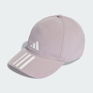 【adidas 愛迪達】帽子 棒球帽 遮陽帽 運動 BBALL C 3S A.R. 粉紫 IP2768