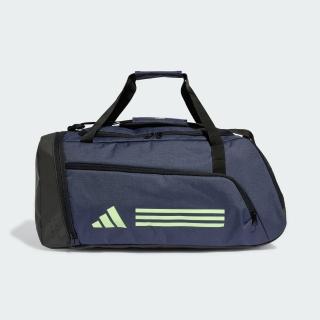 【adidas 愛迪達】手提包 健身包 運動包 旅行袋 TR DUFFLE M 藍 IR9820