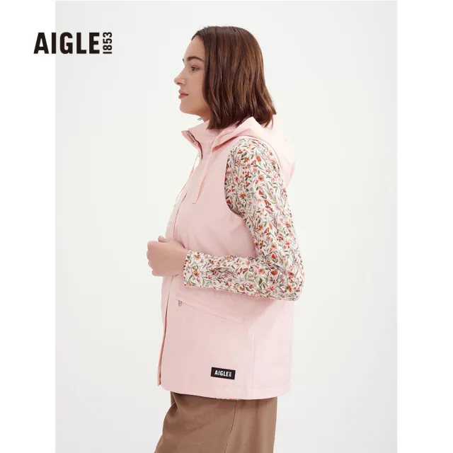 【AIGLE】女防風背心AG-3P244 三色(女裝 防風背心 機能背心)