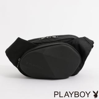 【PLAYBOY】單肩揹包 Soar系列(黑色)