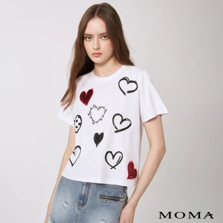 【MOMA】俏皮愛心T恤(兩色)
