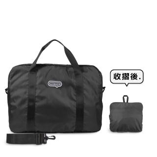 【murmur】黑 輕簡旅袋(旅行袋.行李袋)