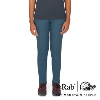 【RAB】Incline Light Pants Wmns 輕量防潑水軟殼長褲 女款 獵戶藍 #QFV06