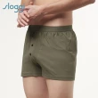 【sloggi Men】ORGANIC COTTON系列寬鬆平口褲(橄欖綠)