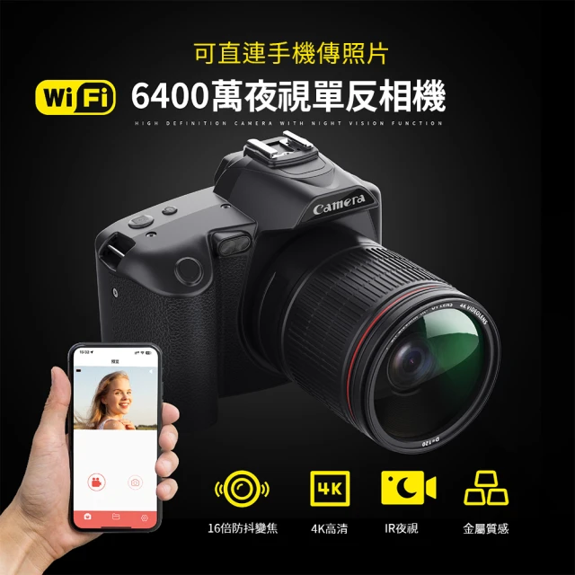 LUCKY ROOM 4K 照相機(高清 折疊屏 4800萬