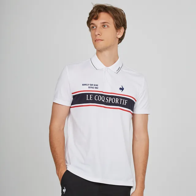 【LE COQ SPORTIF 公雞】休閒潮流短袖POLO衫 男款-3色-LWT21241