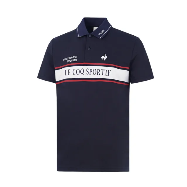 【LE COQ SPORTIF 公雞】休閒潮流短袖POLO衫 男款-3色-LWT21241