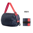 【H.D House】4入日系風大容量防水耐磨可摺疊風琴手提包購物袋(大容量可折疊收納)