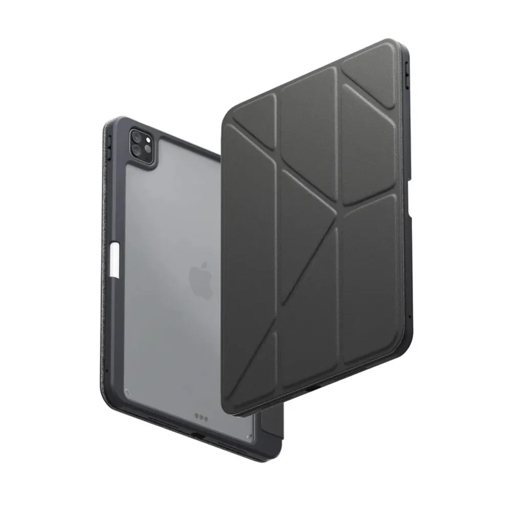 【UNIQ】iPad Pro 13吋 2024 M4 Moven 磁吸帶筆槽透明平板保護套