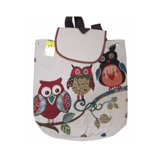 【SNOW.bagshop】母親節禮物 後揹包中小容量防水麻布材質(可放A4紙外出休閒上班上學簡易後背)