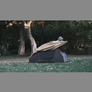 【NUIT 努特】土曜日 鋁合金雙人帳 210x140xH110cm 兩人帳棚 2人帳蓬 輕量帳 單人機車露營 野營(NTG110SD)