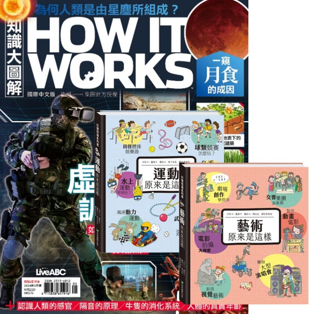 希伯崙 《How It Works知識大圖解》1年12期 贈