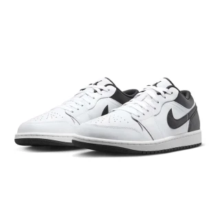 【NIKE 耐吉】Air Jordan 1 Low White Black 白黑 553558-132(AJ1 男鞋 休閒鞋)