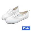 【Keds】Champion Toe Cap復古率性帆布綁帶休閒鞋-多款選(MOMO特談價)