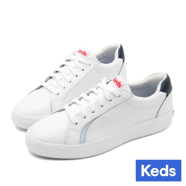 【Keds】PURSUIT 精緻時尚網球皮革運動休閒鞋-多款選(MOMO特談價)