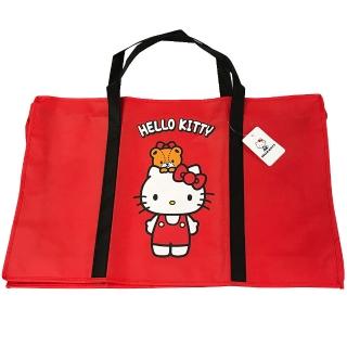 【SANRIO 三麗鷗】Hello Kitty午安被收納袋超值2件組(台灣正版授權)