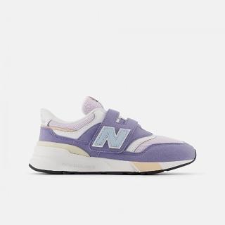 【NEW BALANCE】NB 運動鞋 童鞋 中童 魔鬼氈 紫 PZ997REL