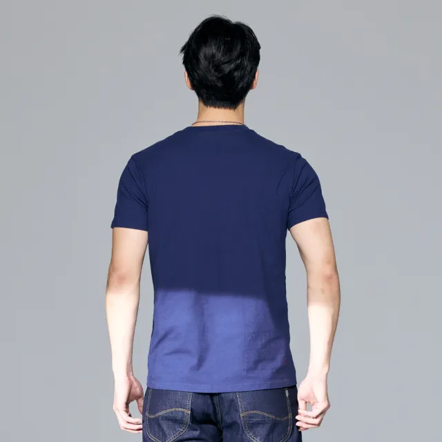 【Lee】男裝 短袖T恤 / 賽車風格印花 共2色 標準版型 / 101+系列(LB402025179 / LB402025K14)