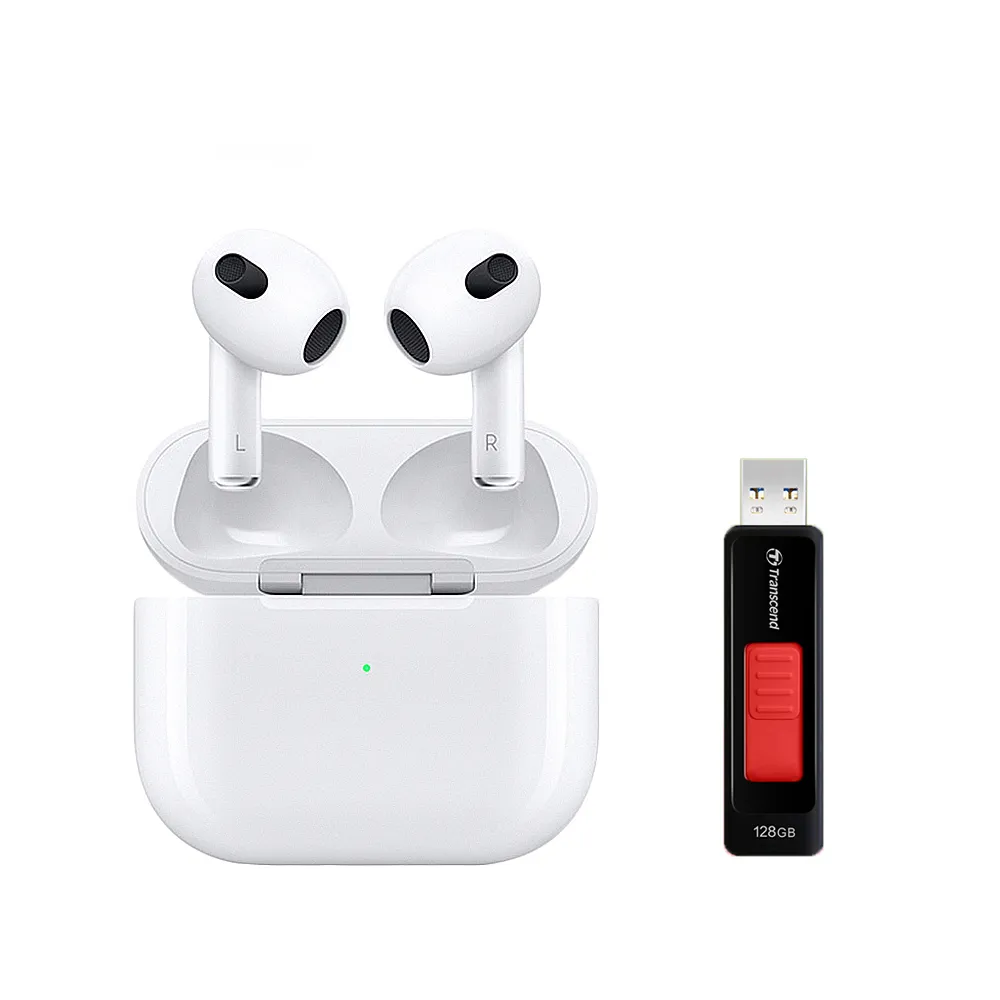 隨身碟組【Apple】AirPods 3 (Lightening充電盒)