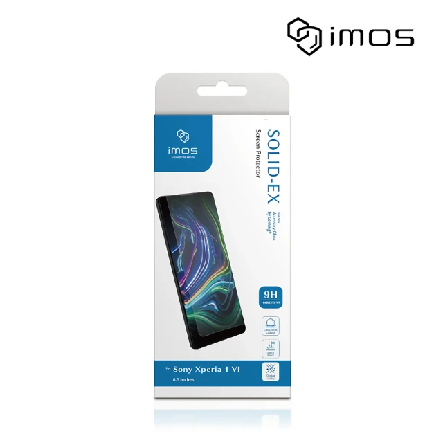 iMosiMos SONY Xperia 1 VI 2.5D 全透明玻璃保護貼 美商康寧公司授權(AGbC)