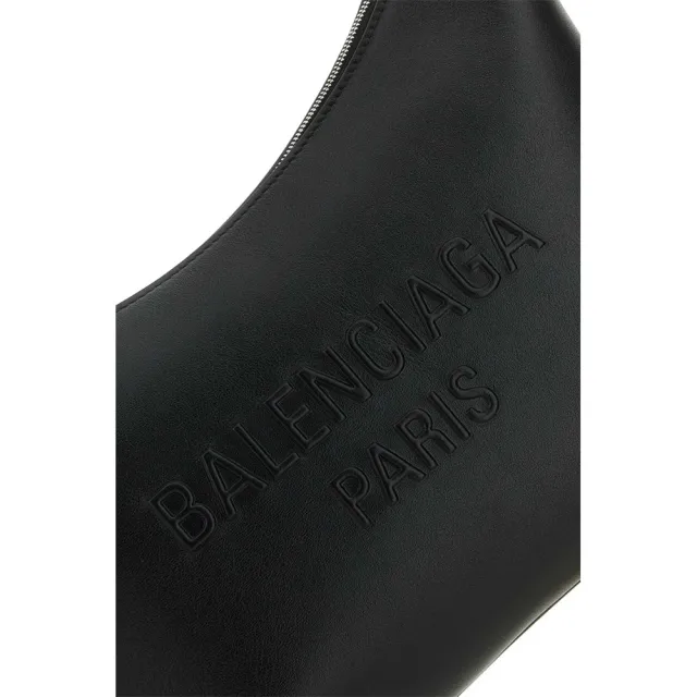 【Balenciaga 巴黎世家】專櫃新款 超軟小牛皮Mary Kate Sling 肩背包/手提包(超軟小牛皮)