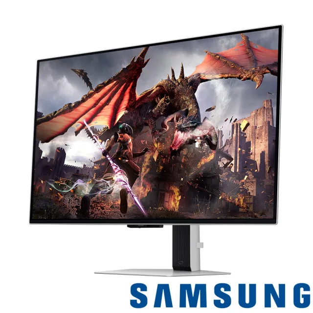 【SAMSUNG 三星】S32DG802SC 32型 4K 240Hz Odyssey G8 QD-OLED 電競螢幕(AI晶片/0.03ms/遙控器/智慧聯網)