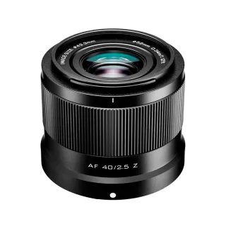 【VILTROX】Z 40mm F2.5 for 尼康 Nikon Z-Mount 全畫幅 公司貨(大光圈 標準鏡 ZFC)