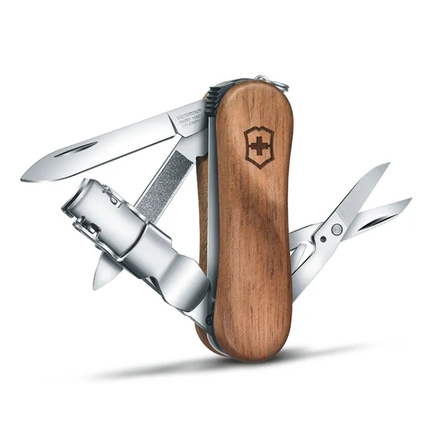 【VICTORINOX 瑞士維氏】6用瑞士刀(胡桃木)