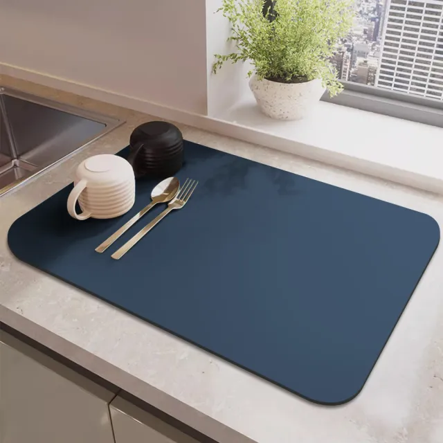 【E.dot】廚房桌面吸水軟墊/桌墊(小號)