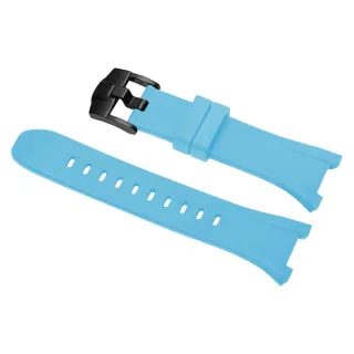 【Golden Concept】Apple Watch 44/45mm 橡膠錶帶 ST-45-RB 天峰藍橡膠/黑扣環