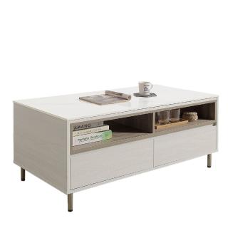 【obis】伊格絲4尺巖板大茶几