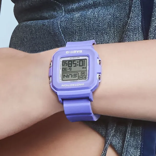 【CASIO 卡西歐】BABY-G流行休閒百變電子錶(BGD-10K-6)