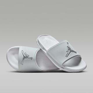 【NIKE 耐吉】拖鞋 男鞋 運動 JORDAN JUMPMAN SLIDE 灰白 FQ1598-002(3A5231)