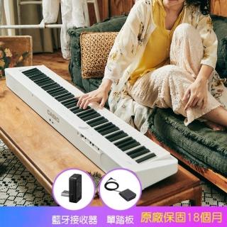 【CASIO 卡西歐】CASIO PX-S1100 88鍵電鋼琴 單主機 附單踏板 藍芽接收器(贈耳機/保養油組/原廠保固18個月)