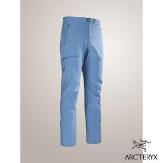 【Arcteryx 始祖鳥官方直營】男 Gamma 輕量軟殼長褲(石洗藍)