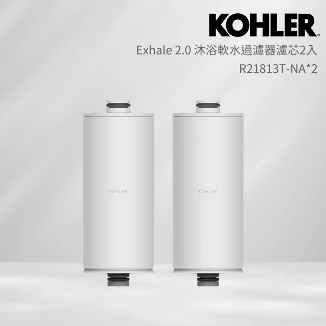 KOKOYI 2入組-淨水快拆可換濾心水龍頭過濾器(廚房 浴