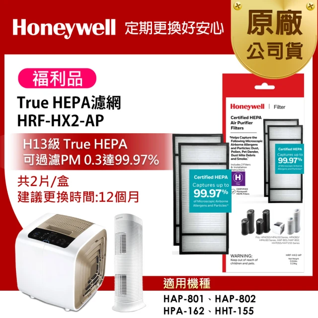 蟎著媽 複合式濾網+除臭活性碳(適用 Honeywell H