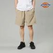 【Dickies】男款沙色彈性鬆緊褲腰舒適柔軟休閒短褲｜DK013081CH1