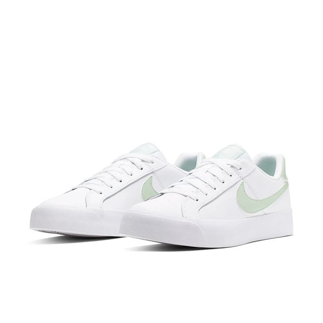 NIKE 耐吉 休閒鞋 女鞋 運動鞋 WMNS COURT ROYALE AC 白綠 AO2810-111