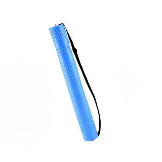 【徠福】塑膠伸縮圖管附背帶-大 藍、灰、黑三色 /支 NO.2369