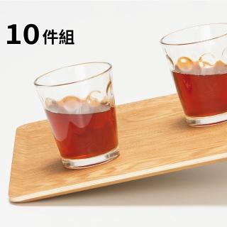 【NITORI 宜得利家居】防滑託盤 NA M 36×28cm 10件組(防滑託盤 託盤)