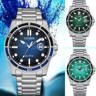 【CITIZEN 星辰】光動能 手錶 男錶 指標錶 禮物 推薦(AW1810-85L.AW1811-82X.AW1816-89L)