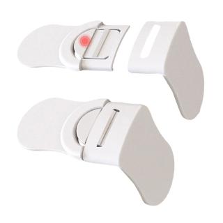 【JoyNa】4入-looktosee直角安全鎖(兒童鎖 衣櫃鎖 安全扣 防護鎖 防開鎖 抽屜鎖)