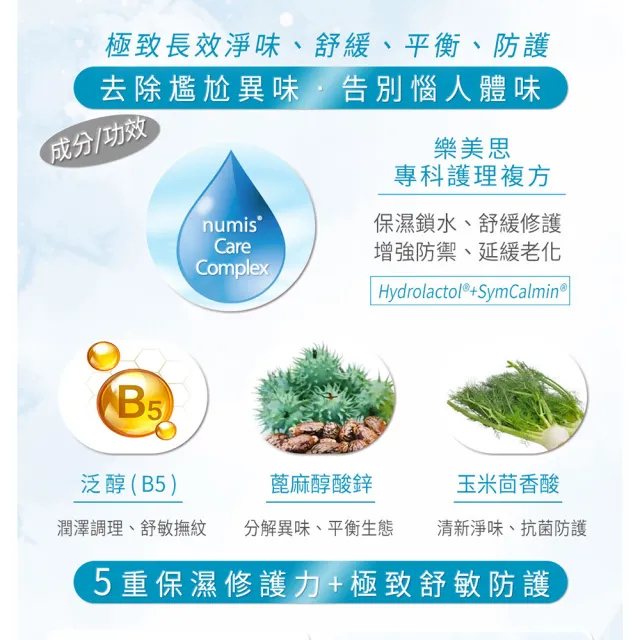 【德國樂美思】體香滾珠50mlx6入(總代理公司貨)