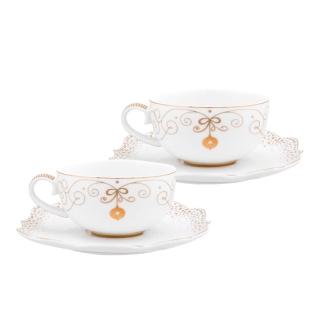 【PIP STUDIO】買一送一★Royal Winter White 咖啡組225ml(咖啡杯+碟子/2入組)
