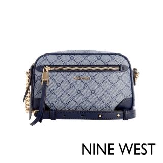 【NINE WEST】BROOKLYN LOGO相機包-LOGO藍(108514)