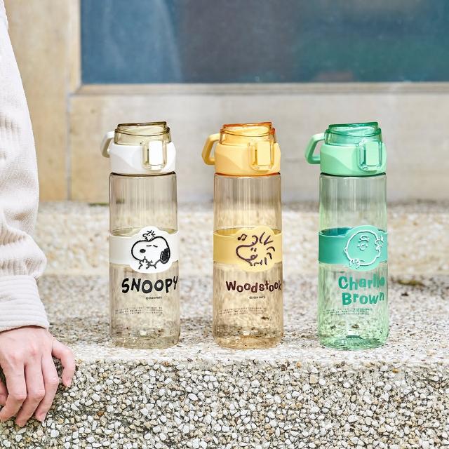 【SENSE LAB·好感製所】Snoopy史努比 日安Tritan輕巧手提水瓶720ml