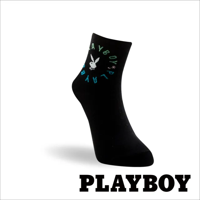 【PLAYBOY】8雙組夏日繽紛休閒棉襪(女襪/短襪/學生襪/休閒襪)