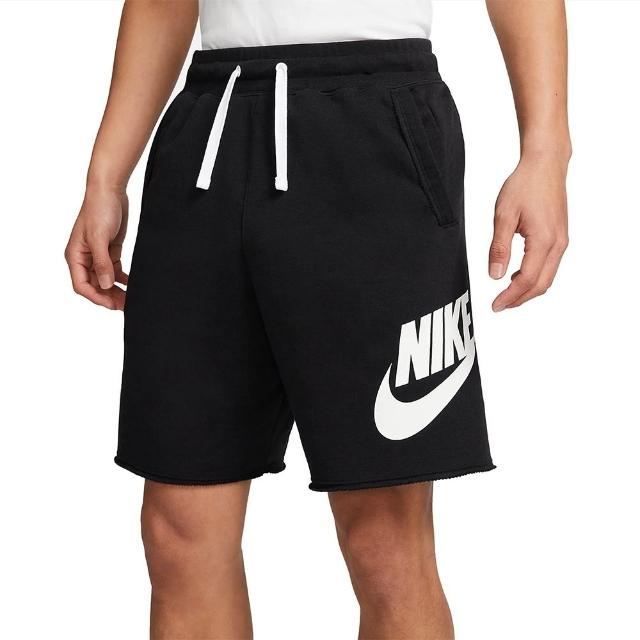 【NIKE 耐吉】ASMNK CLUB ALUMNI HBR FT SHORT 男款 運動短褲 黑(DX0503010)