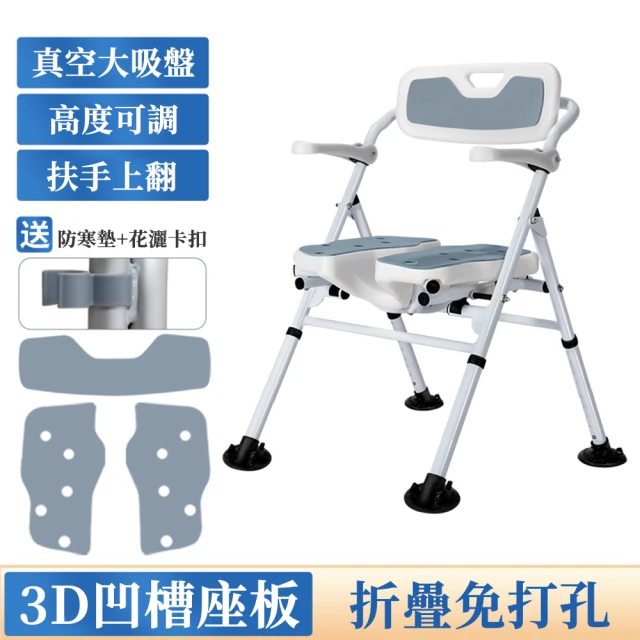 MedGear美而輔具 長型洗澡椅(台灣製浴缸專用洗澡椅)優